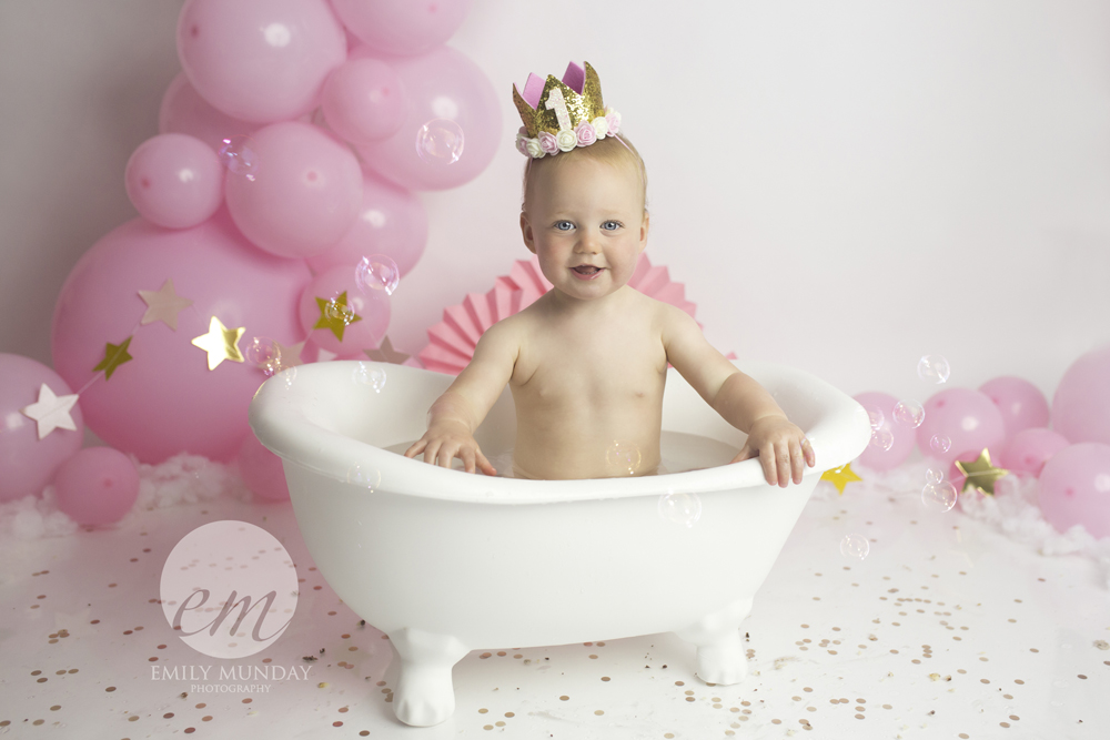 Cake Smash award winning photographer best plymouth newborn photographer cake smash birthday celebration Emily Munday Devon Cornwall Saltash Tavistock